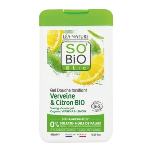 So Bio Gel Douche Verveine Citron 450Ml
