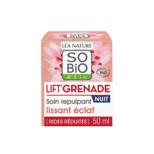 So Bio Soin de Nuit Repulpant Lissant Éclat 50Ml