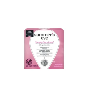 Summer’s Eve Simply Sensitive Cleansing 16 Cloths