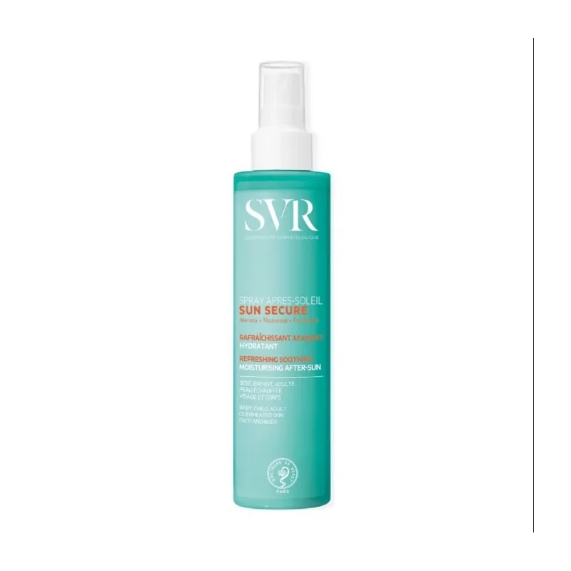 SVR SUN SECURE SPRAY APRES SOLEIL RAFRAICHISSANT APAISANT ET HYDRATANT 200 ML