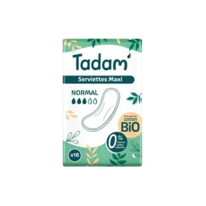 TADAM' SERVIETTES MATERNITE NORMAL x18