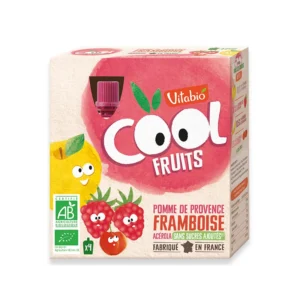 VITABIO POMME FRAMBOISE 4x90G