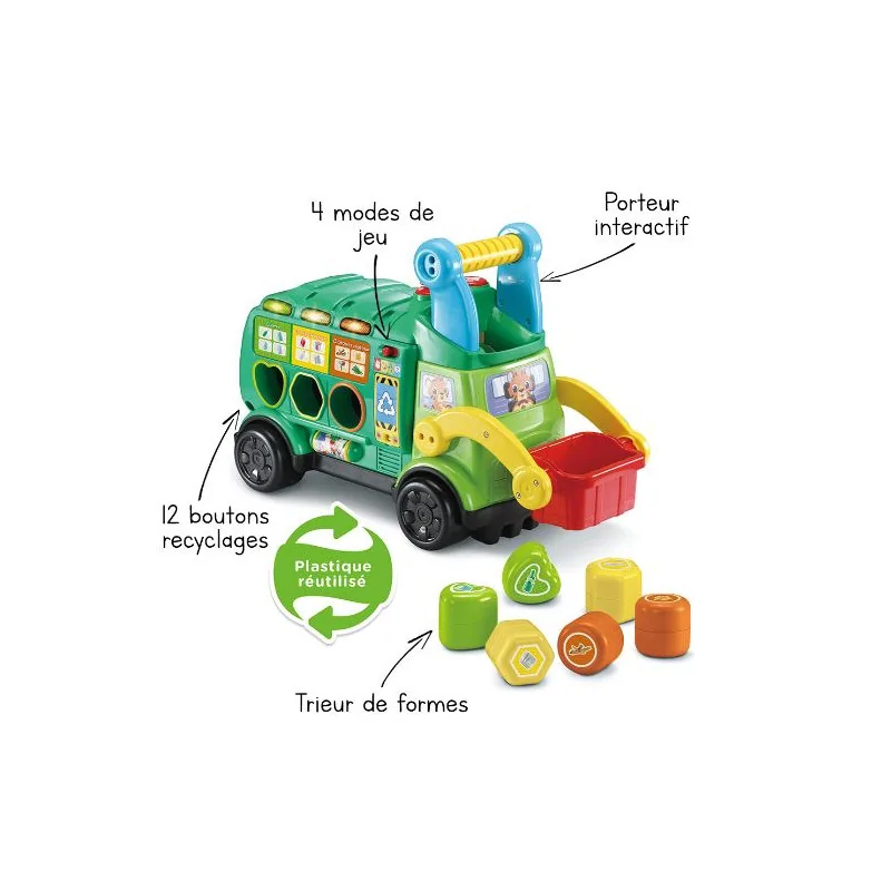 VTECH Maxi camion poubelle - 541805 – Image 2