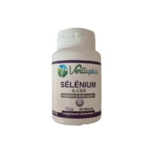 VERTUPLUS SÉLÉNIUM A,C,E VERTUPLUS 60 GÉL